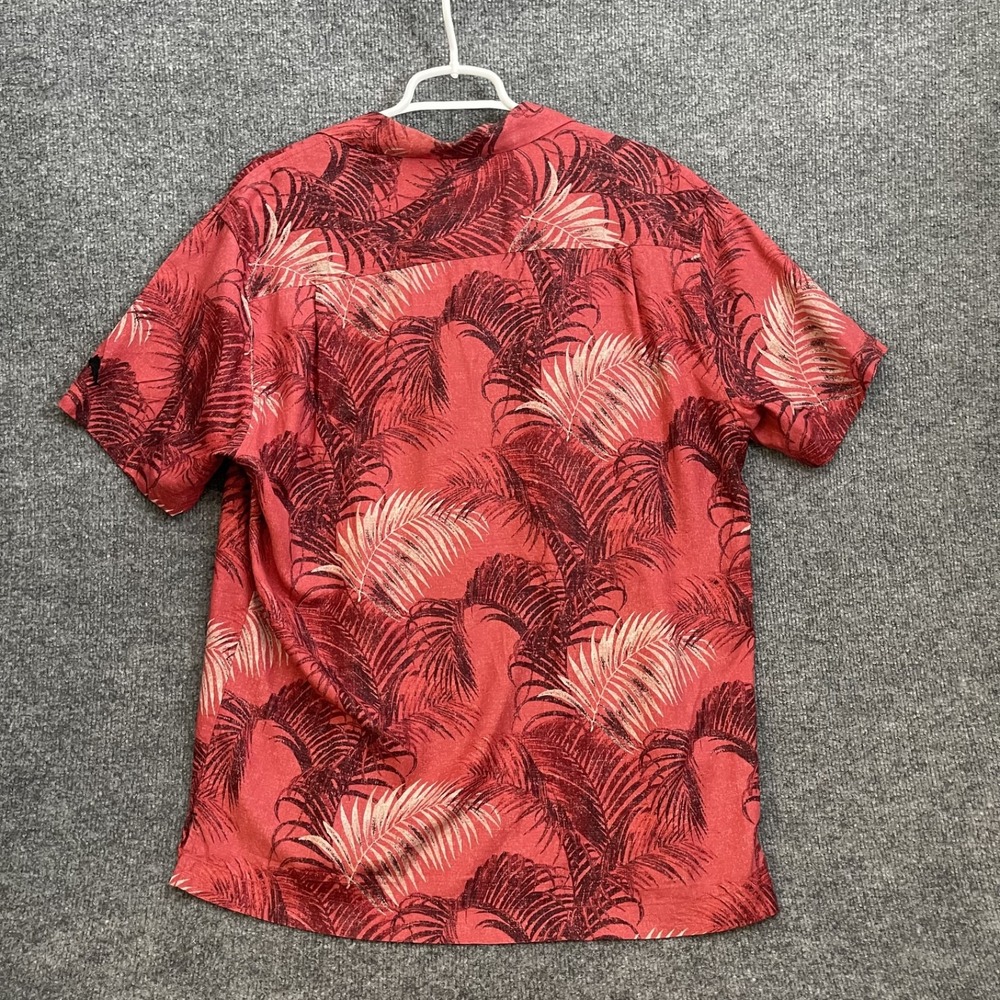 Tommy Bahama Football Silk Hawaiian Shirt Mens M Arizona Cardinals Button Up - Picture 9 of 16